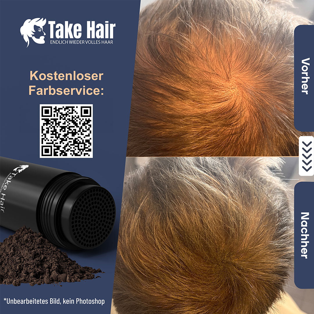 Streuhaar Vorher Nachher Vergleich