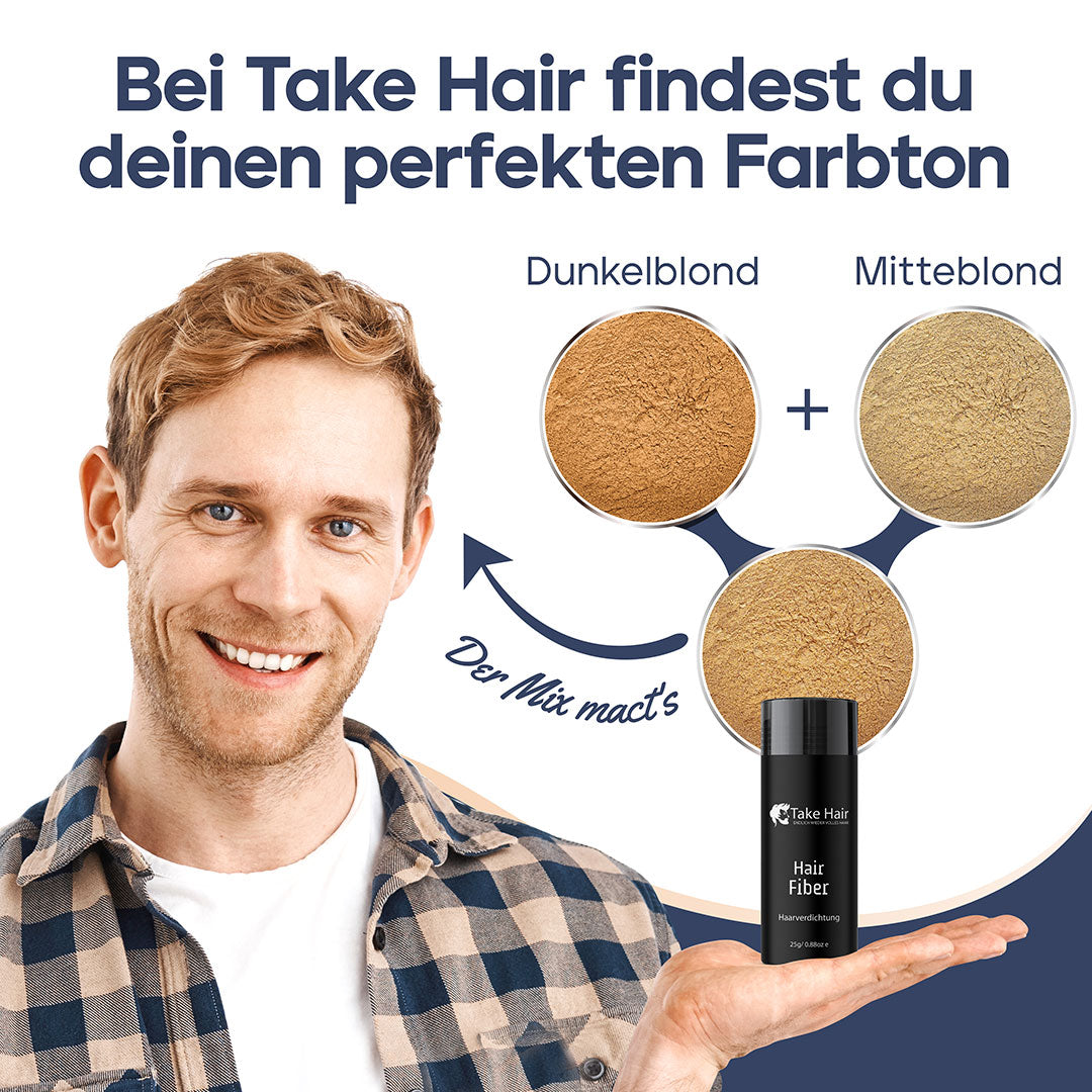 Streuhaar Haarpuder Nachfüllbeutel Welcher Farbton