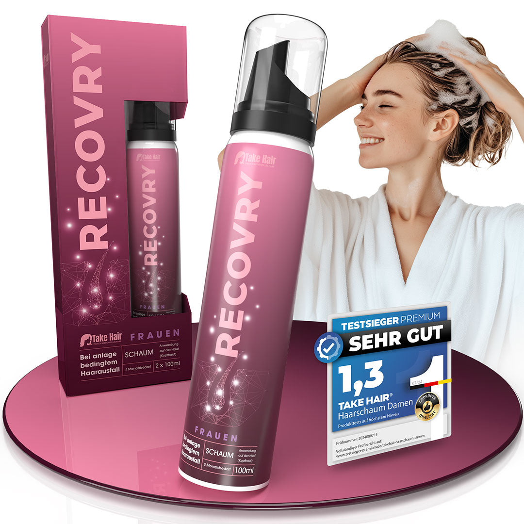 RECOVRY Anti Haarausfall Schaum für Frauen