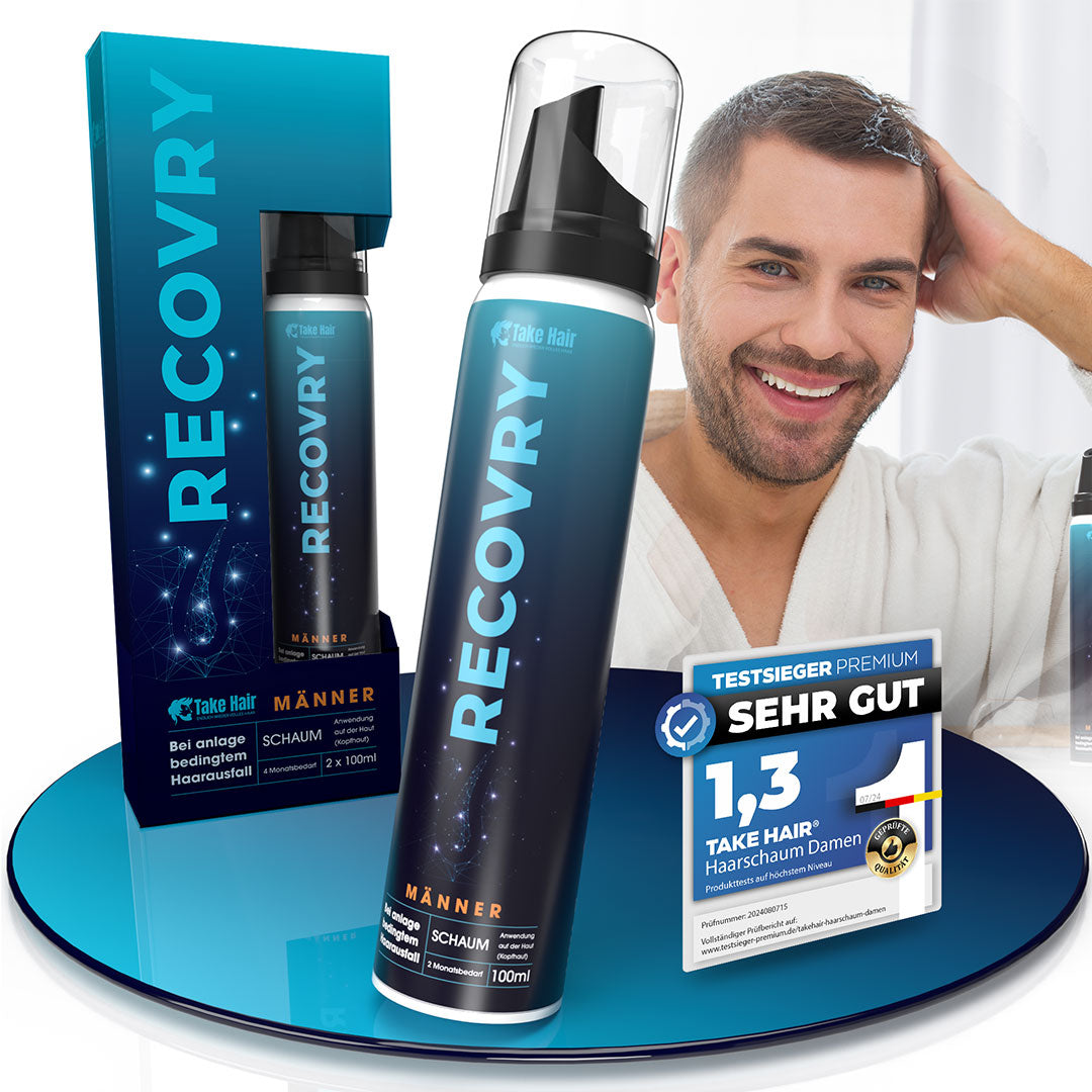 RECOVRY Premium Haarschaum für Männer