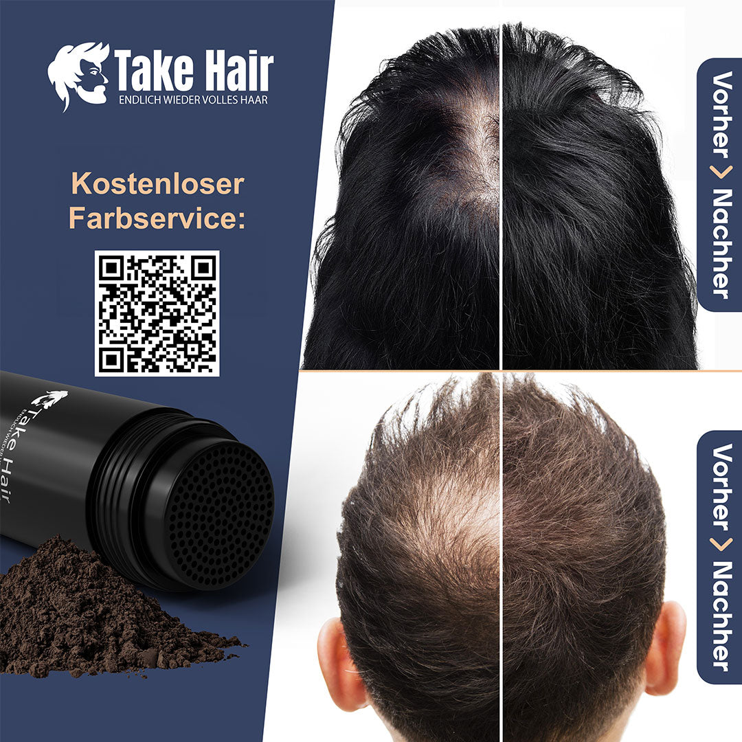 Streuhaar Haarpuder Nachfüllbeutel Farbservice